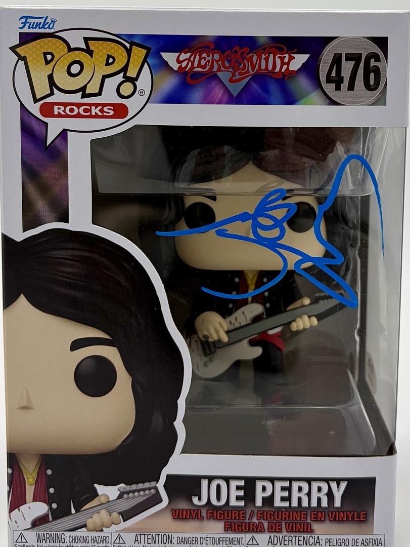 Joe Perry Signed Funko #173 Aerosmith - PSA COA